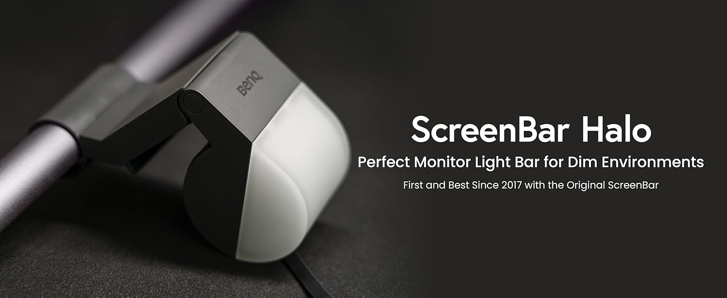 BenQ ScreenBar Halo LED Monitor Light - Wireless Controller